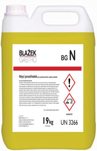 PROSTŘEDEK MYCÍ NA NÁDOBÍ 19kg