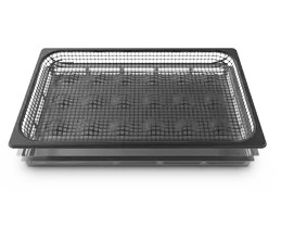 NEREZOVÁ NEPŘILNAVÁ PERFOROVANÁ MŘÍŽKA CLEAN.FRY PRO SMAŽENÍ S PLECHEM PRO SBĚR TUKU