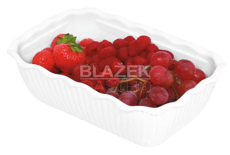 Miska bílá - 175x265x80 mm