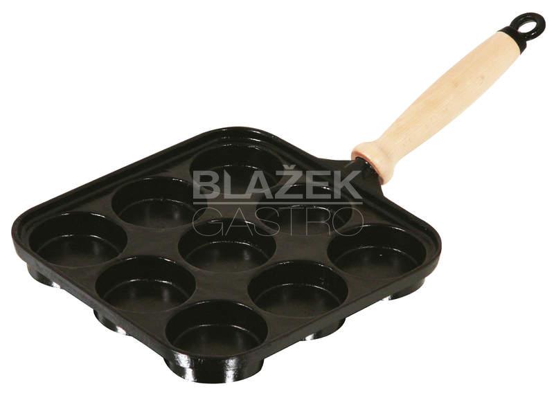 Lívanečník 9-důlků (š=26, d=26cm, 1,20 kg)