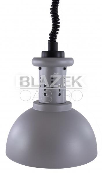 Lampa v provedení - stříbrno-šedá barva (