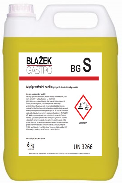 PROSTŘEDEK MYCÍ NA SKLO 6 kg