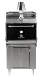 TROUBA NA UHLÍ MIBRASA HMB AB SB 75 NA SKŘÍŇOVÉM PODSTAVCI, S ROŠTOVOU NÁSTAVBOU