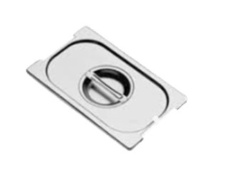 VÍKO GN2/3 NEREZ S  VÝŘEZY PRO DRŽADLA A NABĚRAČKU