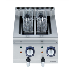 FRITÉZA ELEKTRICKÁ XP700, 2X5 LITRŮ,1/2 MODUL, BEZ PODESTAVBY