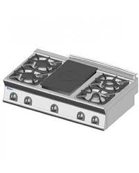 SPORÁK PLYNOVÝ S 1/2 TÁLEM, 4 OTEVŘENÉ HOŘÁKY