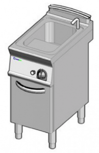 VAŘIČ TĚSTOVIN PLYNOVÝ24LT 1/2 MODUL S PODESTAVBOU