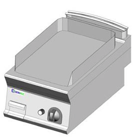PEČÍCÍ DESKA PLYNOVÁ HLADKÁ 1/2 MODUL