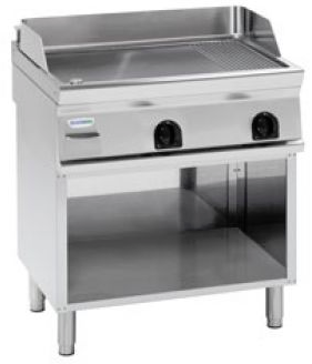 PEČÍCÍ DESKA ELEKTRICKÁ HLADKÁ 1/1 MODUL NA PODESTAVBĚ