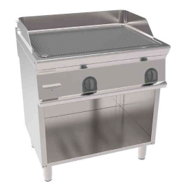 PEČÍCÍ DESKA ELEKTRICKÁ VROUBKOVANÁ 1/1 MODUL NA PODESTAVBĚ